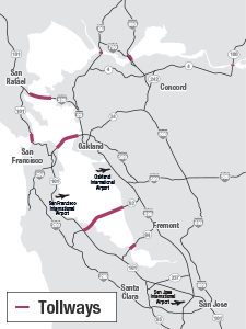 California Tollways Map